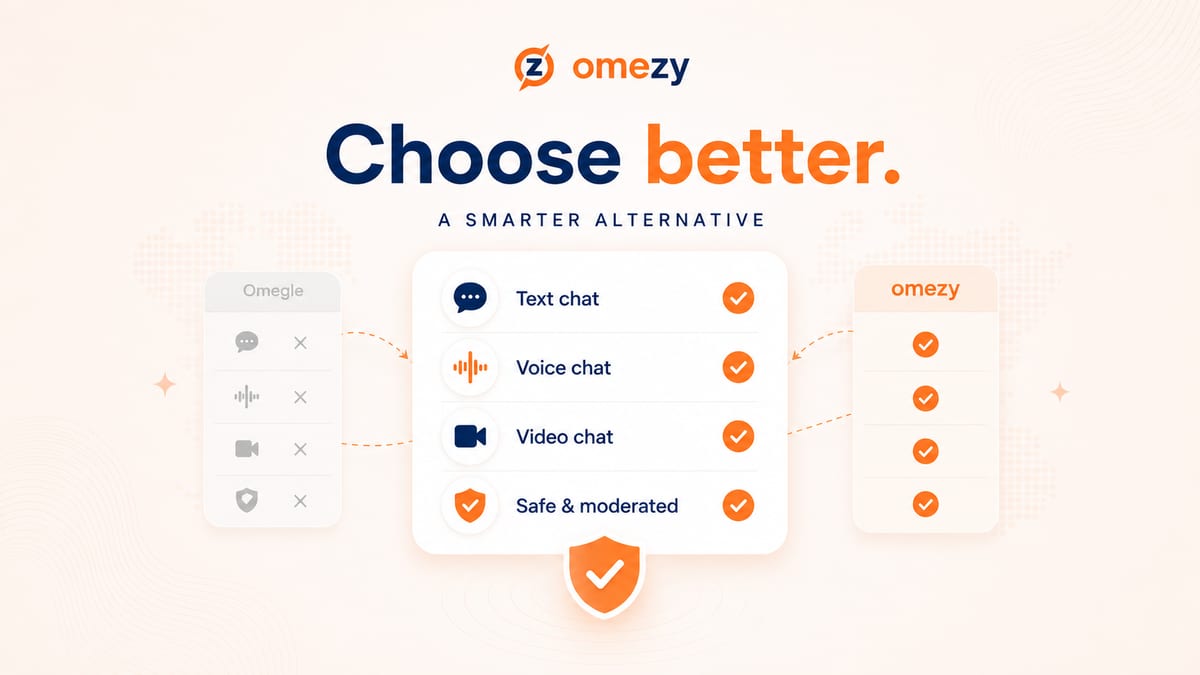 How to Choose an Omegle Alternative Without Wasting Time