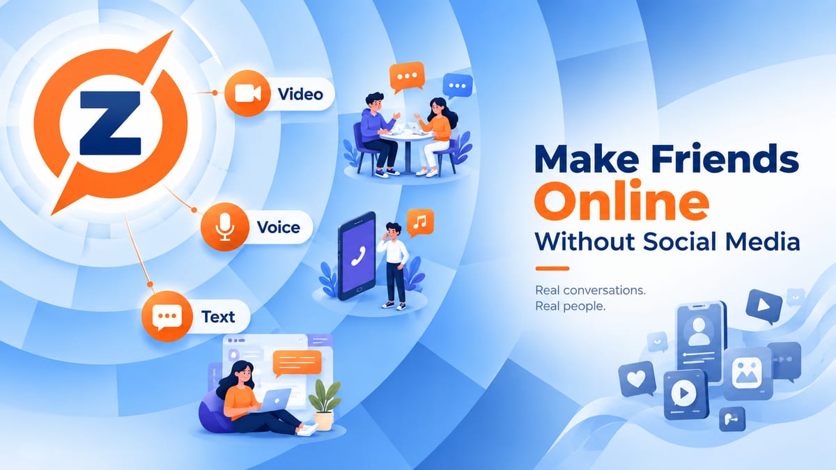 How to Make Friends Online Without Social Media