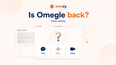 Is Omegle Back? What to Use Instead in 2026Is Omegle Back? What to Use Instead in 2026