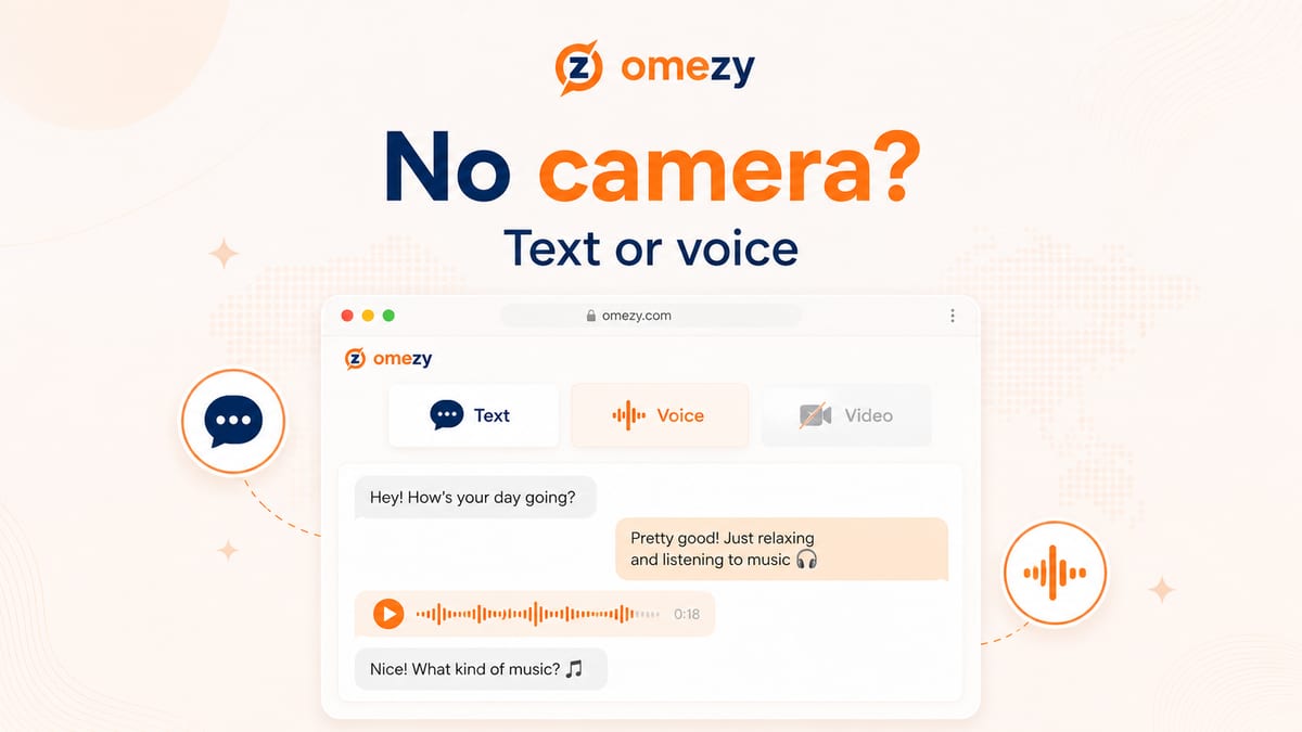 Missing Omegle’s Text Chat? Where to Chat Without Turning On Your Camera